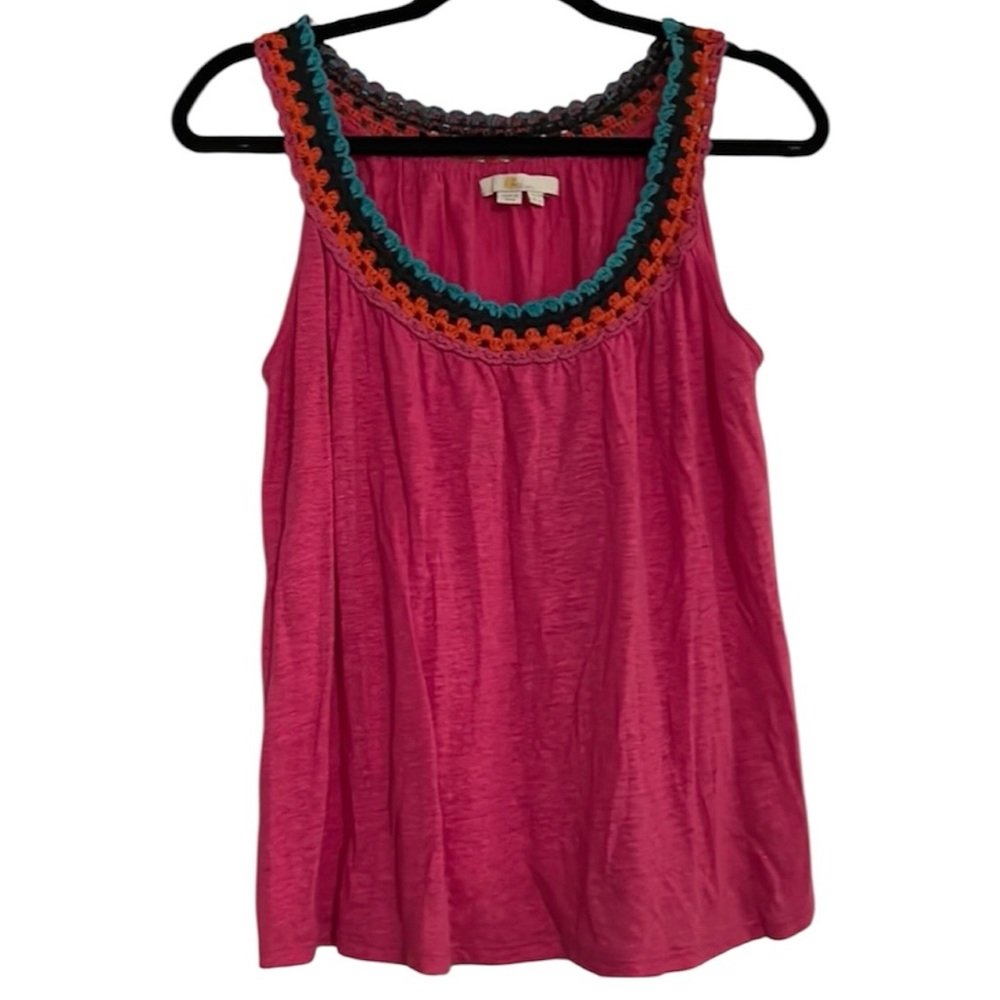 Boden Boho with Crocheted Neckline